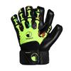 Goalie Goalkeeper Gloves Adult ,Strong Grip for The Toughest Saves, with Finger Protect & 4+3MM Latex (Sizes 6-10)