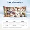 Adventure Journey Theme Beach Towel Personalized Custom Name & Text Soft Quick Dry Beach Towel for Swimming Travel