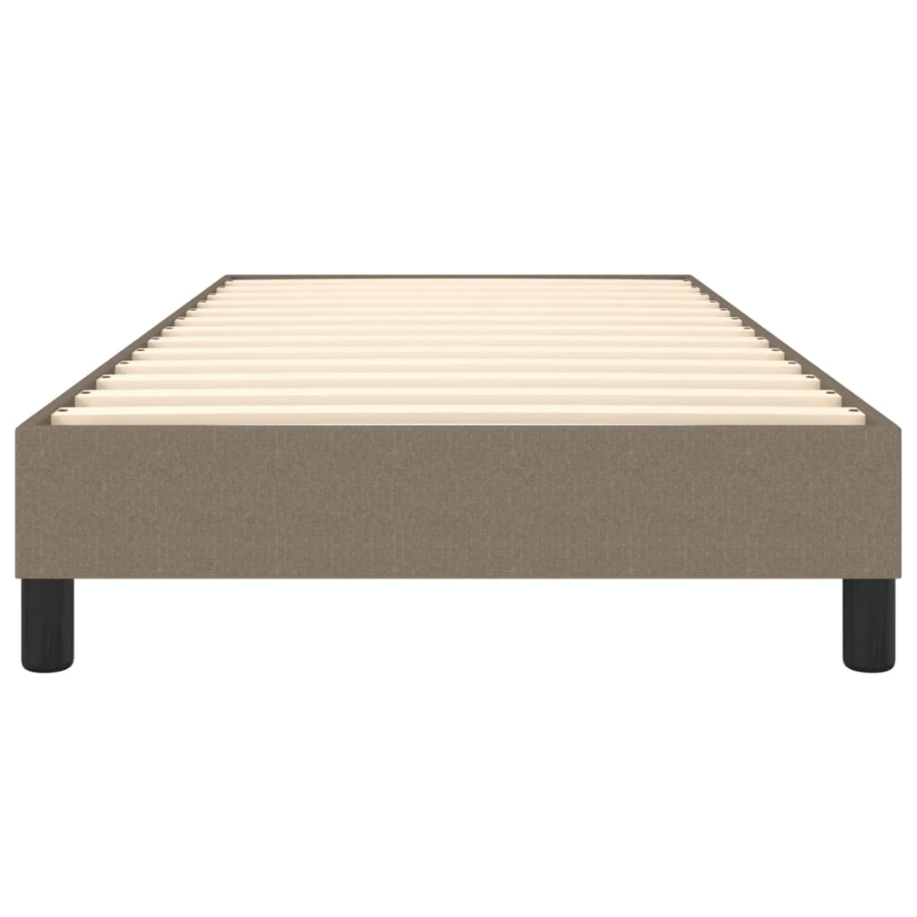 Vidaxl Rama Łóżka Bez Materaca Taupe 90X200 Cm Tkanina