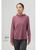 Women's Warm Ginger Velvet Hoodie: Versatile Spring/Autumn Solid Color Top
