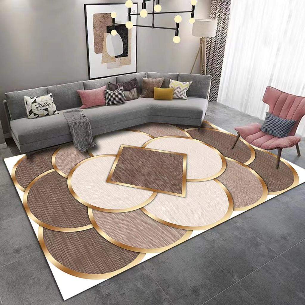 Europa Retro Stil Teppich Party Wohnzimmer Sofa Schlafzimmer Bettseite Arbeitszimmer Eingangstür Matte Rutschfest Leichter Luxus Heimdeko Matte