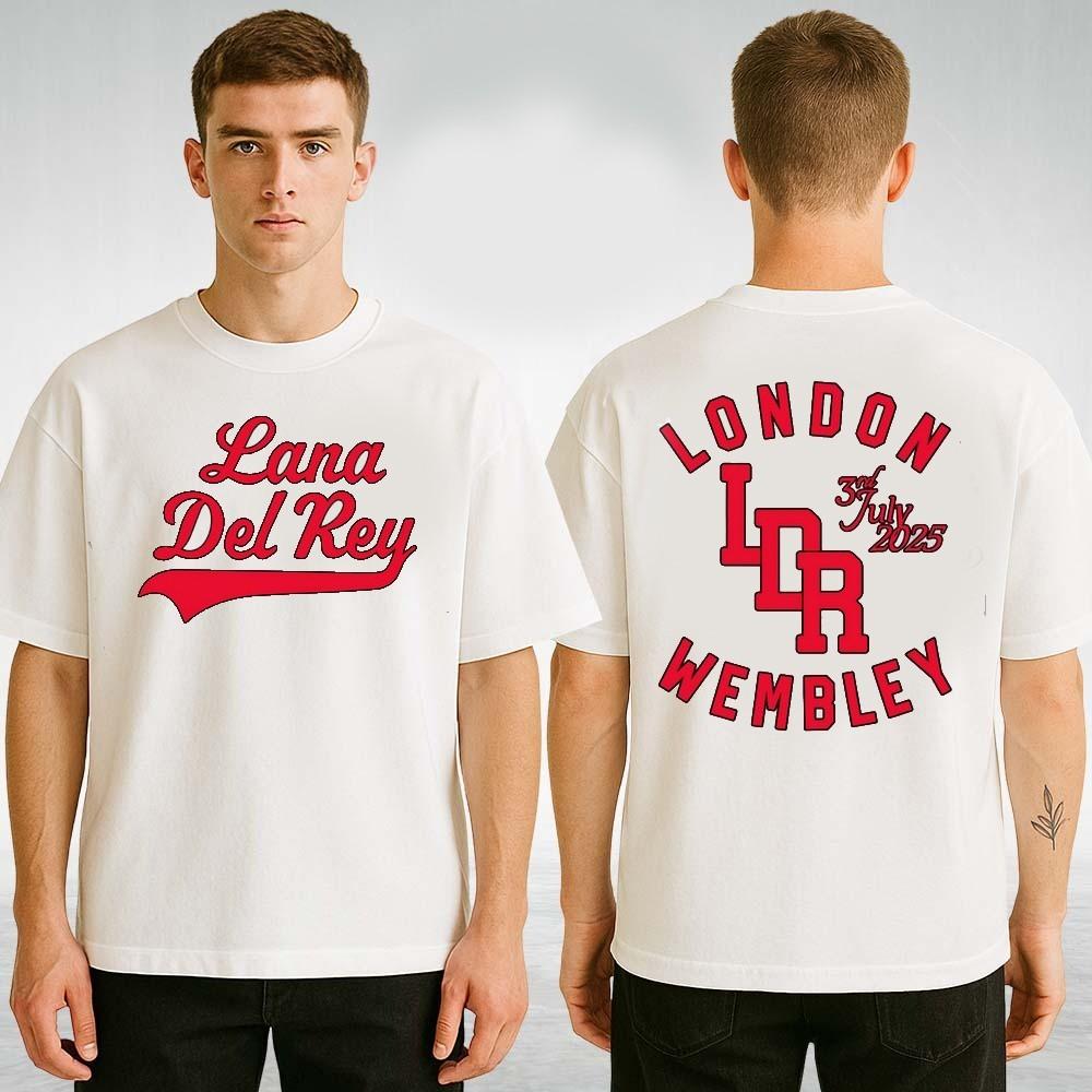 New!!! Lana Del London Wembley July 3rd 2026 T-shirt XXL