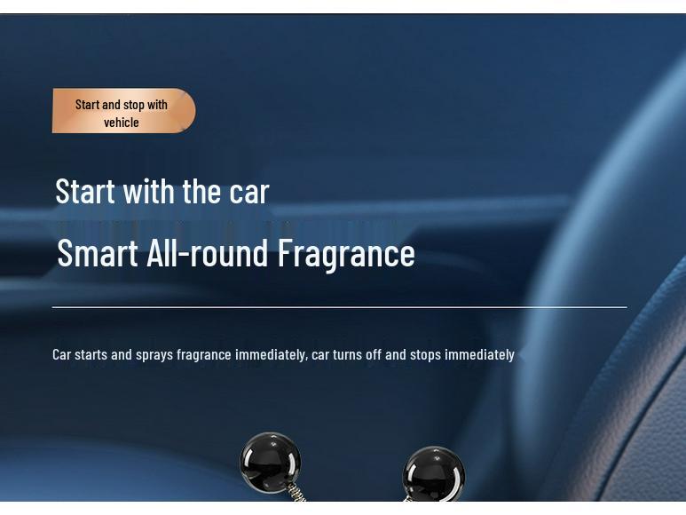 Smart Robot Car Air Freshener: Automatic Spray Deodorizer for High-End Interiors