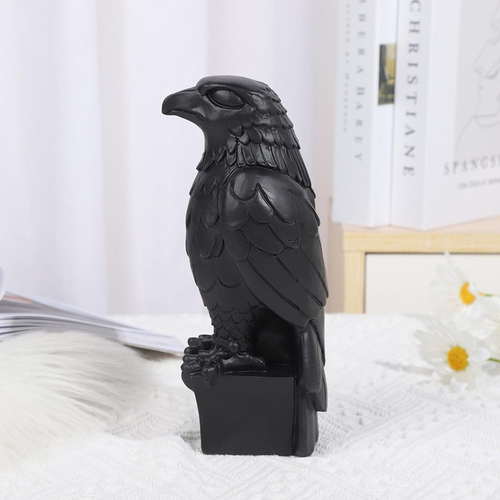 Maltese Falcon Statue, 1941 Maltese Falcon Replica from Movie Prop Replica,Office Desk Bookshelf,Handmade Resin Sculpture for Home Decor, Resin Hand