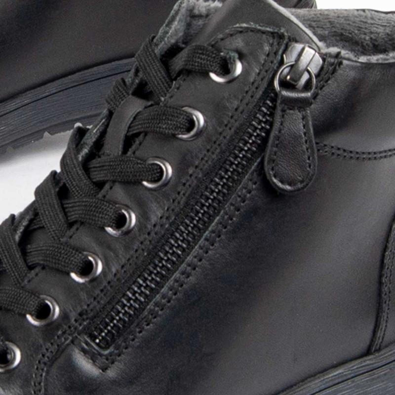 Women's Casual Leather Bootie. Purapiel Botilina 99461