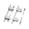 4 Screws 2 Links Metal Kit For Audemars and Piguet AP Royal Oak 15400 15710 Offshore Strap Steel Particles 3.5mm 4.5mm End Link