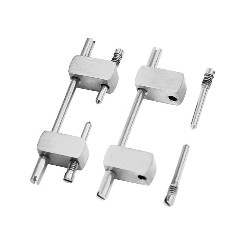 4 Screws 2 Links Metal Kit For Audemars and Piguet AP Royal Oak 15400 15710 Offshore Strap Steel Particles 3.5mm 4.5mm End Link