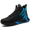 Fashion Safety Shoes Men Boots Indestructible Work Shoes Puncture Proof Work Boots Men Sneakers Steel Toe Shoes Safety Boots New