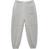 Zara Calças Jogging Casuais de Cintura Elástica de Corte Solto Calças Masculinas Cinza 2888303-803