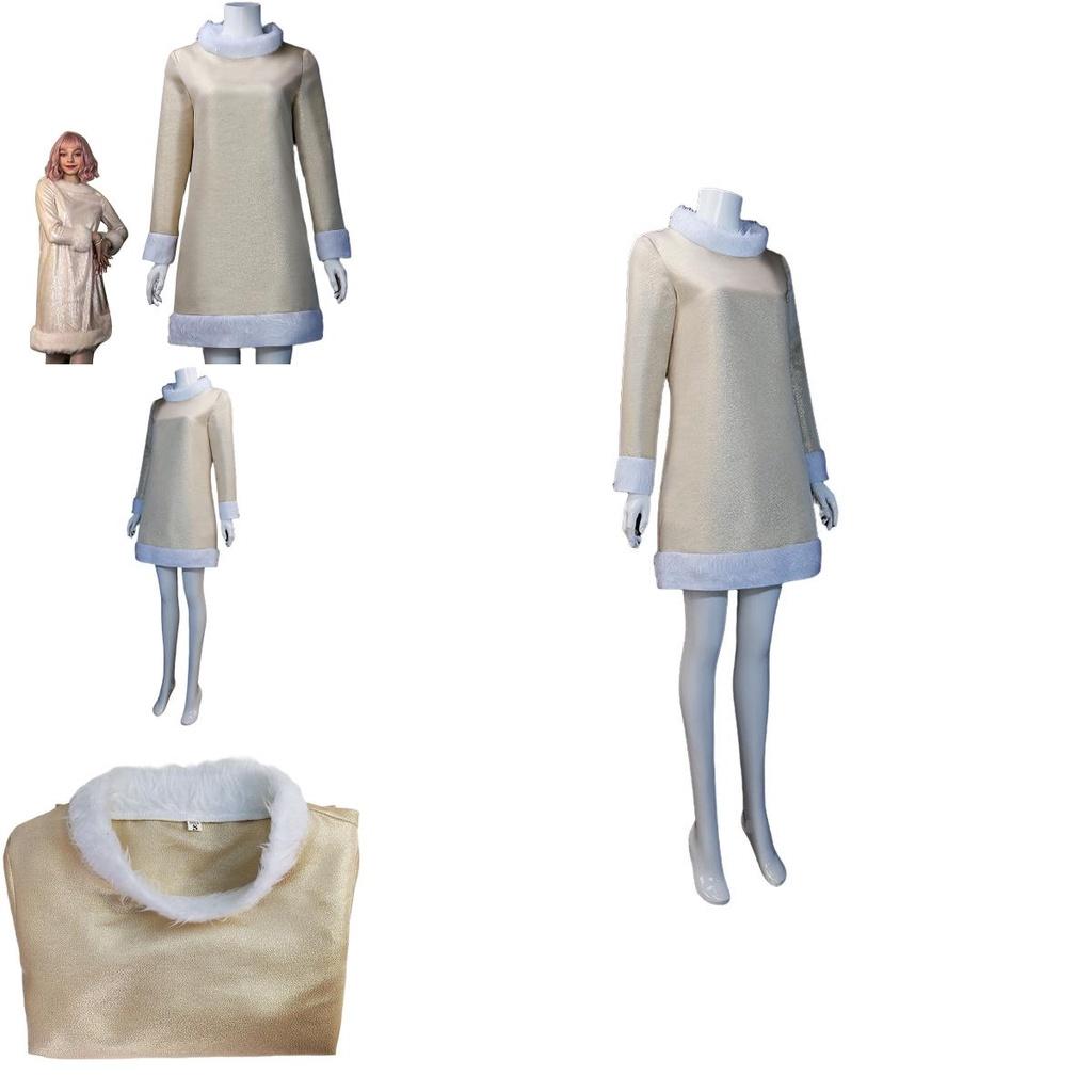 Ich-brauche Mittwoch Cosplay A-Linien-Kleid