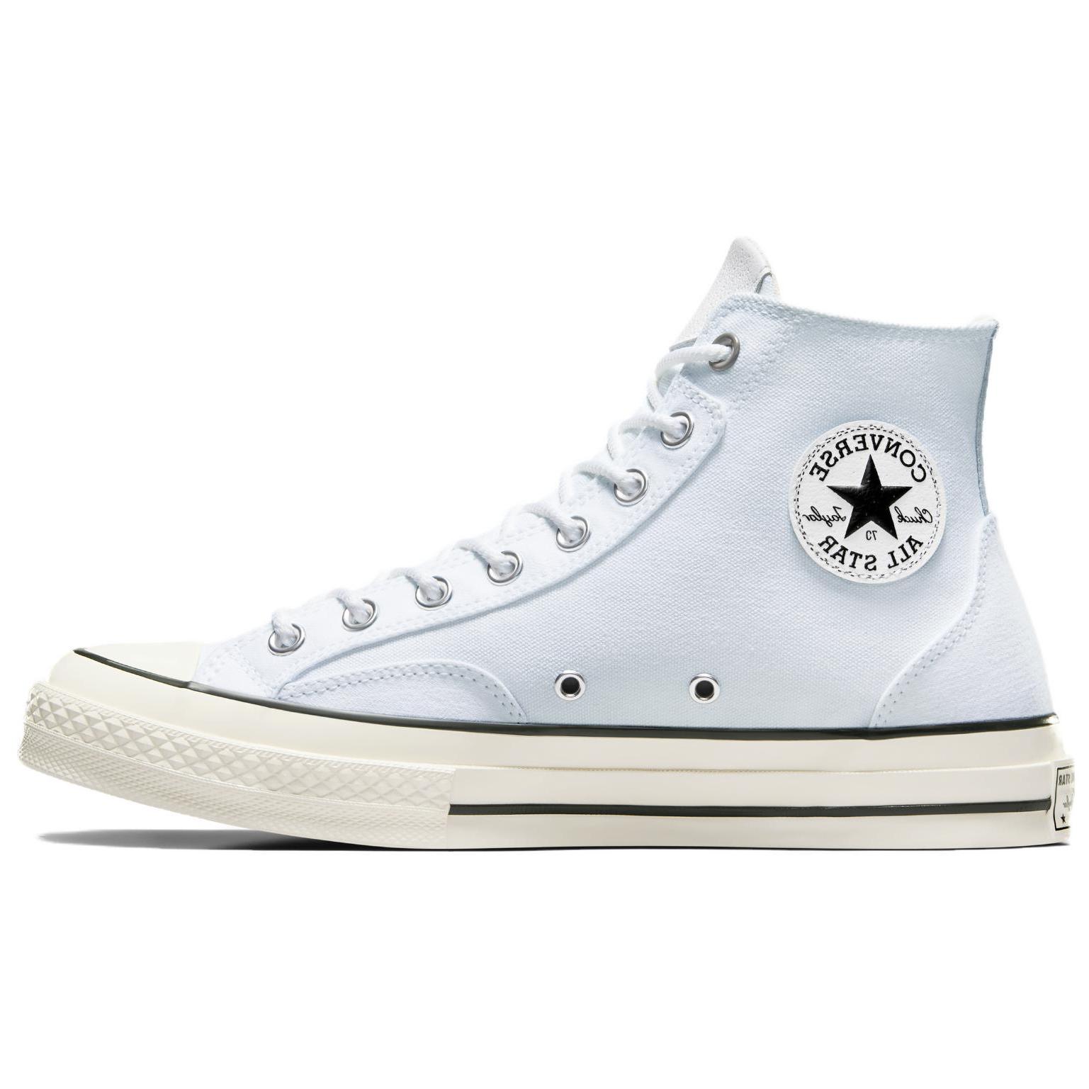 

Converse Chuck 70 Повседневные Удобные Высокие Кеды из Канваса Унисекс Кроссовки Светло-Голубые Белые A07444C 41