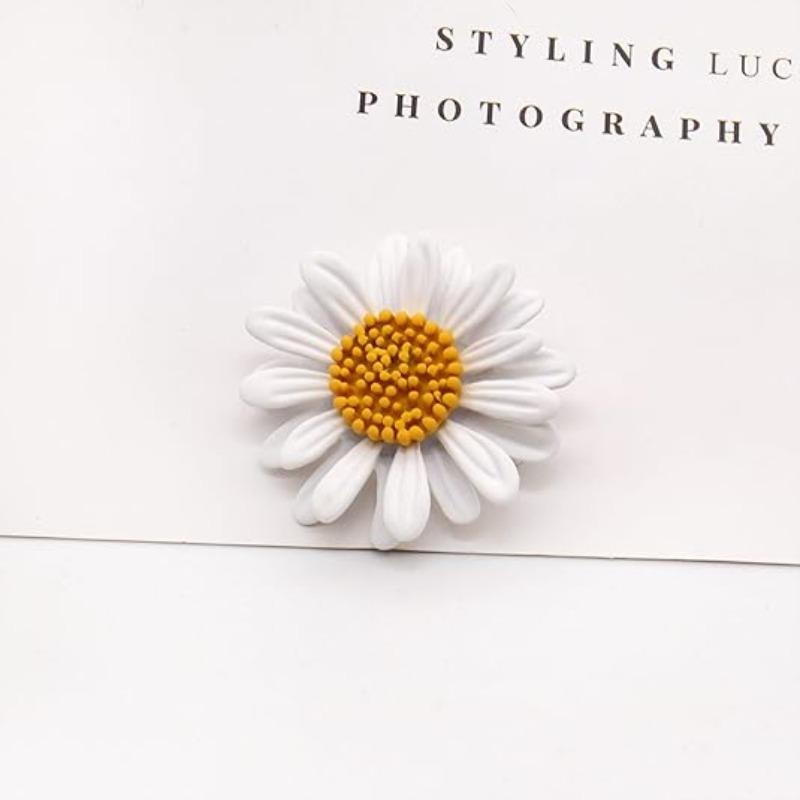 Multicolor Cute Daisy Flower Brooch Plant Sunflower Set Lapel Pin Enamel Pin Coat Collar Brooch Ladies Girls Men's Jewelry Gift