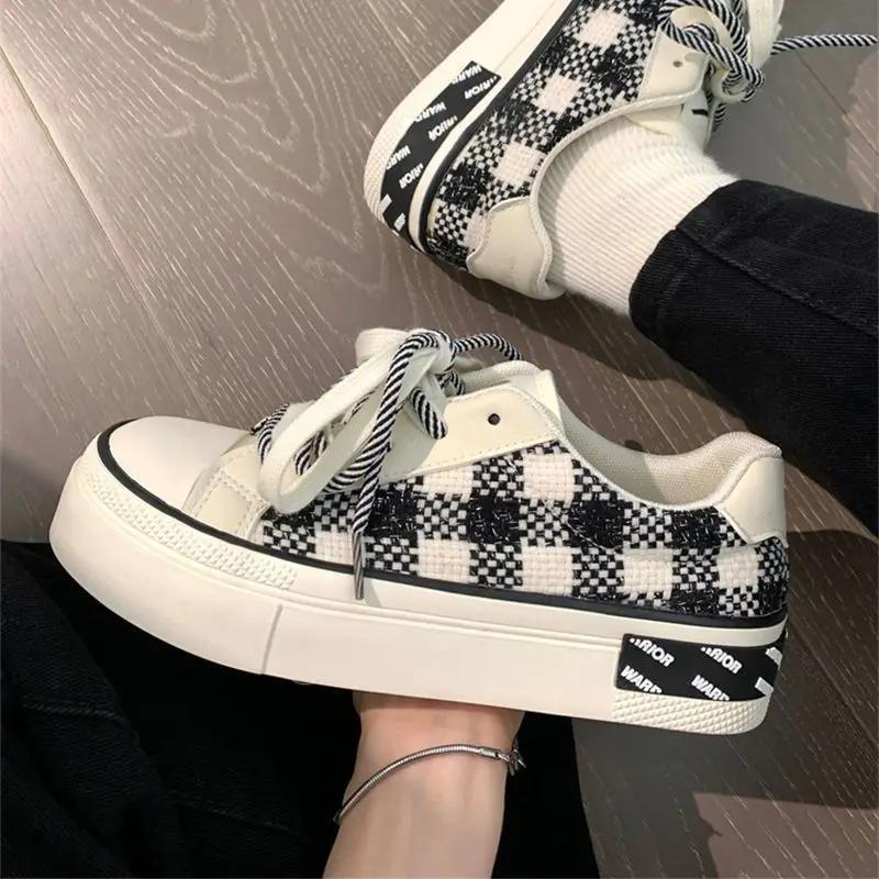 Fashion Fashion 2025 Breathable High On Platform Ladies Footwear Walking New Comfortable and Elegant 39 Casual Trends Women's Shoes Sale