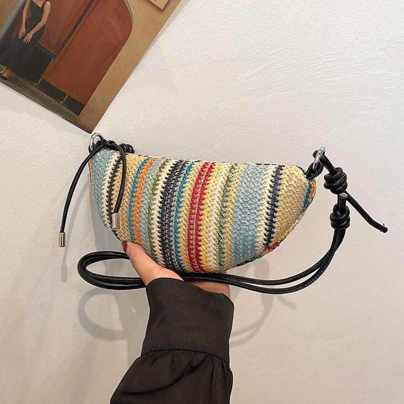 

Девочки Приморская Повседневная Летняя Пляжная Соломенная Плетеная Сумка Black