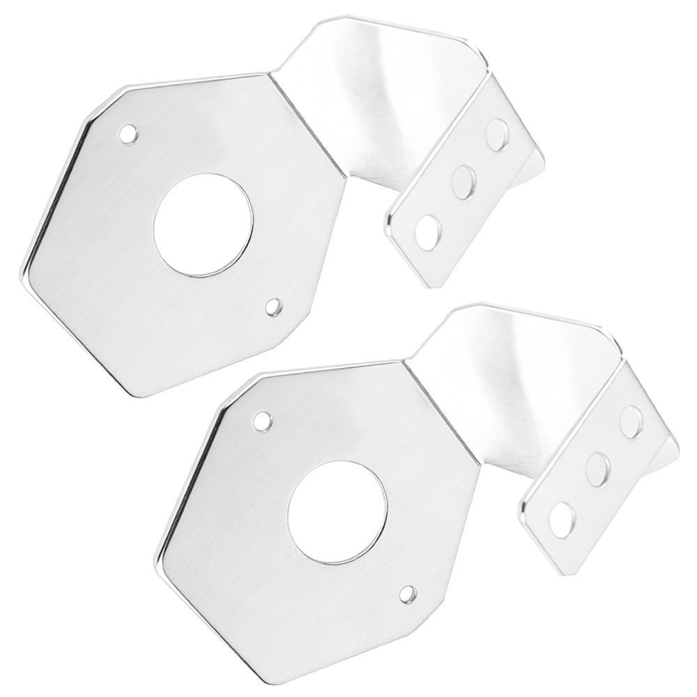 2PCS Watermelon Light Mount Brackets Stainless Steel Truck Trailer RV Campers Bus Mirror Turn Signal Angled Bracket Holder