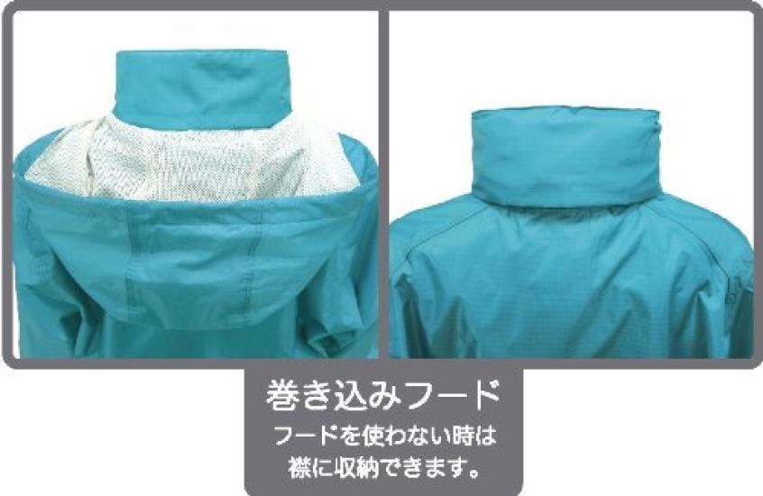 Lamidi Rain Suit Size PU [For Women] LA-900 [Light Yellow, S] (Rainwear, Raincoat, Coating, Water-repellent Finish, Water-repellent Raincoat,