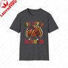 Six Seven 67 Thanksgiving Meme Funny Thankful Turkey Dabbing Funny Turkey Graphic Unisex Softstyle TShirt Thanksgiving Apparel