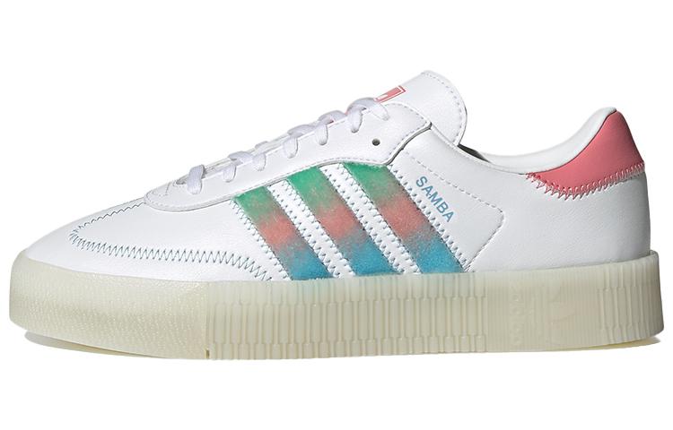 Adidas Sambarose White Green Pink Women s GZ2797 38