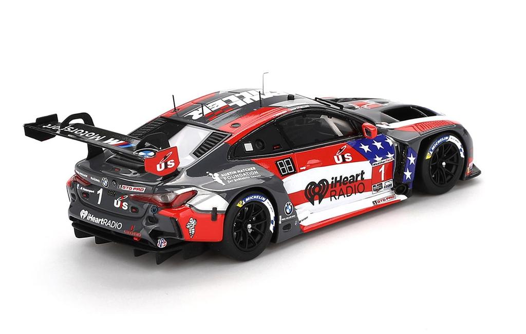 TSM MODEL Scale BMW M4 GT3 IMSA Watkins Glen 2024 Paul Miller Racing Finished Model TSM430838 1/43 #1