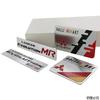 Car Emblem Aluminum Alloy Auto Fender Trunk Badge Stickers For Mitsubishi Ralliart ASX Eclipse Galant Mirage Montero L200 EVO UG2