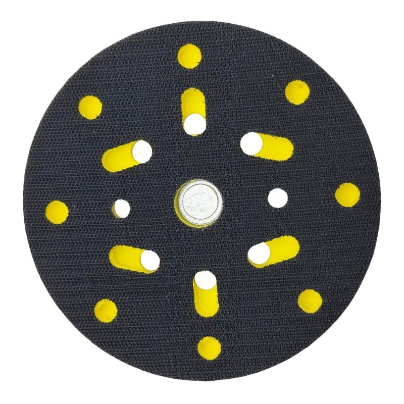 6inch 17 Hole Sanding Pad For Smooth Polishing for BO6030, BO6040, RO1, ES150,Sander Models Durability Plastic Construction