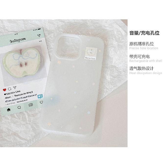 Green Apple Stand is suitable for Apple devices16promax Phone case iphone15Niche graffiti14Silicone17Lanyard