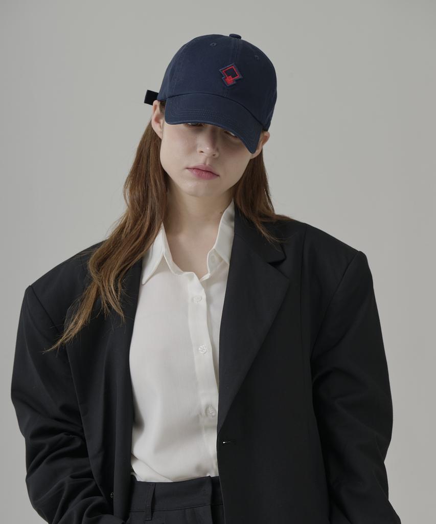Seuteijial Diamond Washed Ball Cap [Navy]