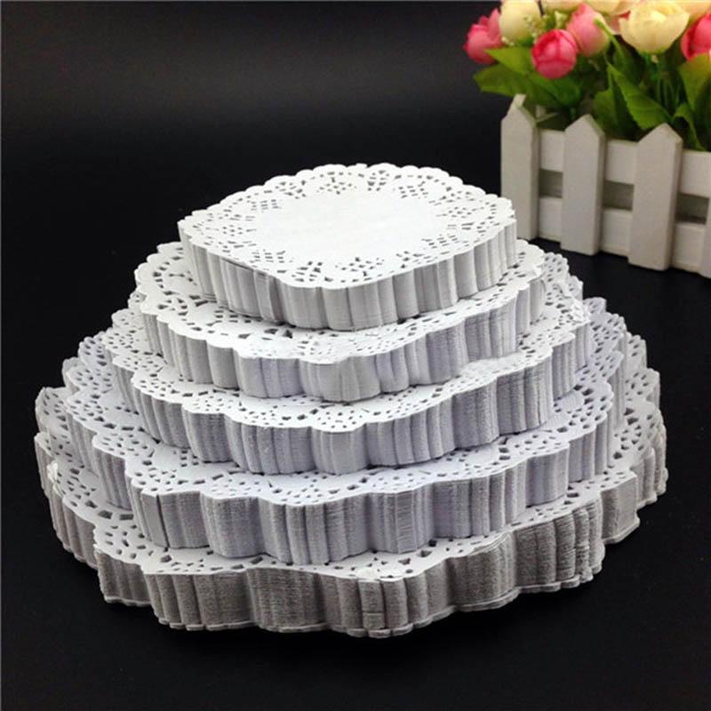 

Многофункциональные 9,5-дюймовые салфетки для пищевых продуктов, упаковочная бумага, пищевая кружевная масляная бумага для выпечки, круглые кухонные гаджеты, полые