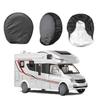 1/4PCS Car Wheel Tire Covers for RV Motorhome for Camper Car Truck Trailer RV Resistant UV Weather Resistant Accessories BlackGood product