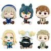 6 ks/1 sada Anime Delicious in Dungeon Figurka Marcille Farin Raiosu Sada Model Hračka Stolní Dekorace do Auta Panenka PVC Akční Figurka