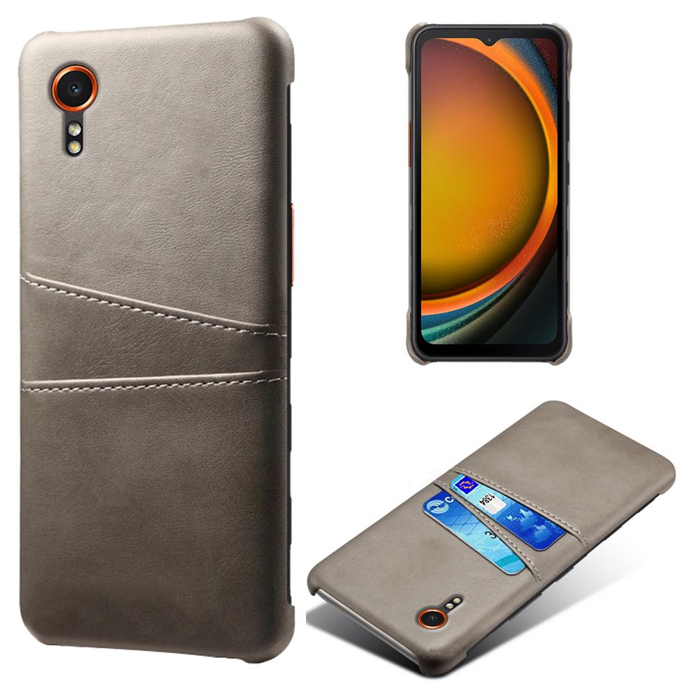 Pro Samsung Galaxy Xcover7 Pouzdro Tvrdé PC Odolné proti poškrábání Kryt na telefon s duálním držákem karet