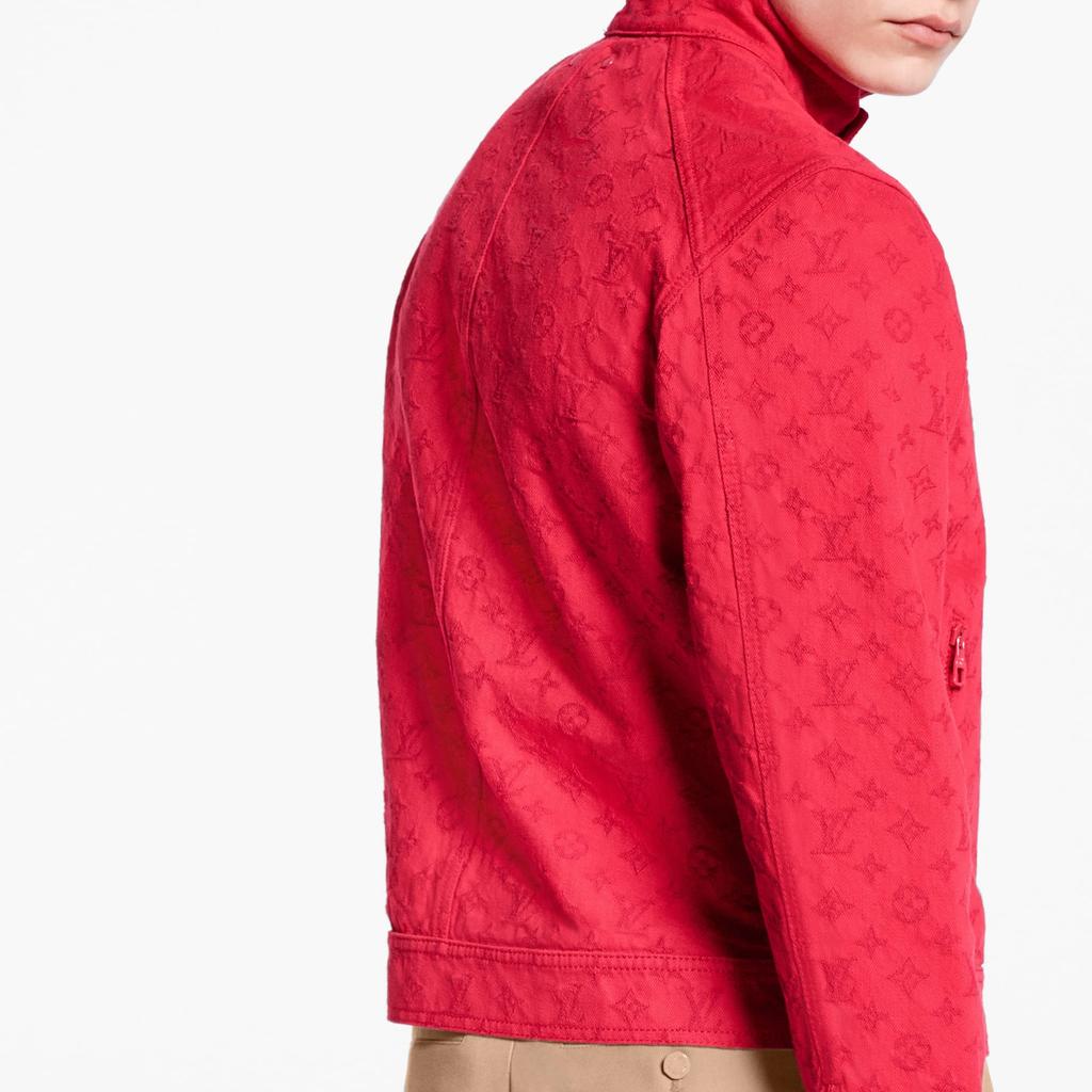 Louis Vuitton Monogram-pattern Zip-up Jacket 1A5PD