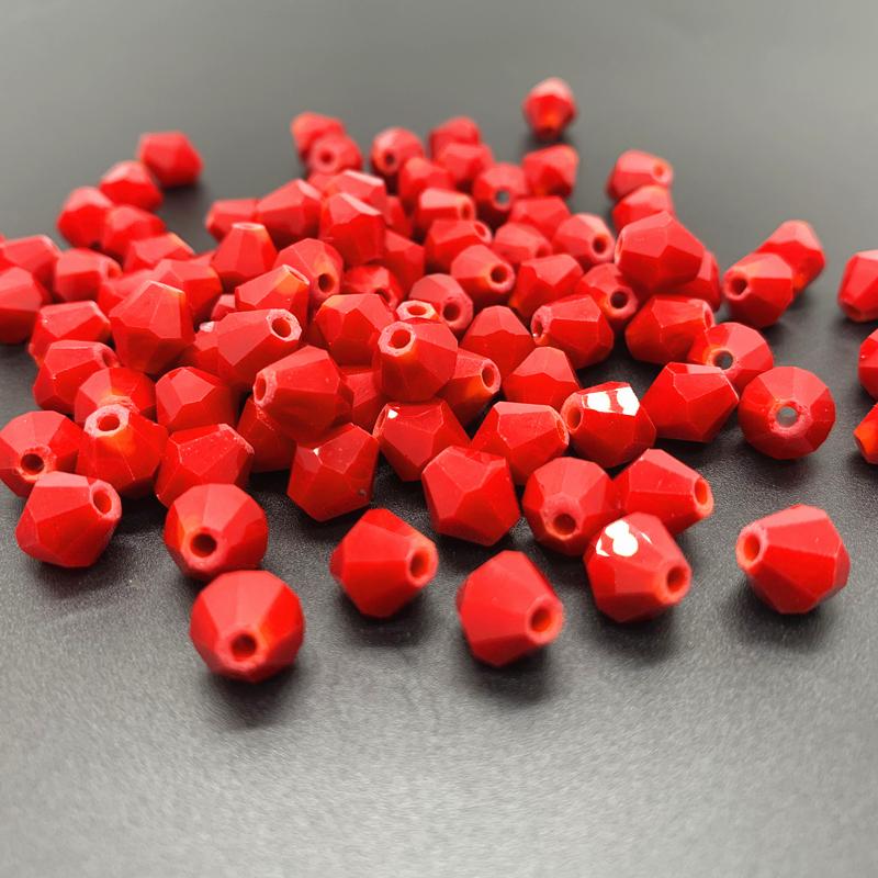 New 4-6-8mm Austria Crystal Beads Spacer Glass Bead DIY Earrings Bracelet Choker Necklace Jewelry Making