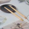 Japanese Lotus Wood Faceted Chopsticks Set