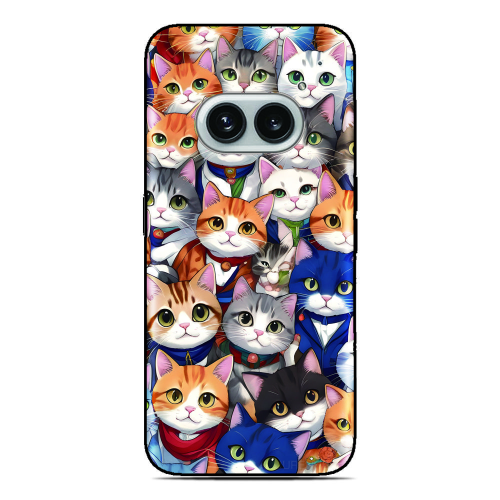 Kitten Cat Phone Case For Oukitel C69 C3 C2 C68 C62 C61 C57s C57 C58 P1 C1 Pro C59 C53 C51 C50 C38 C36 C35 C21 WP50 Cover