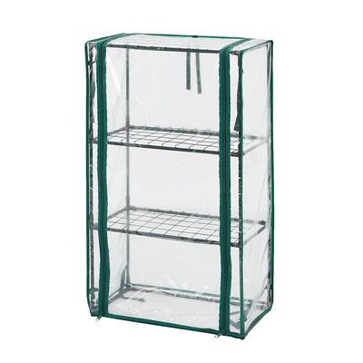 Greenhouse 46 X 24 X 80 Cm, PVC Foil, Metal Structure