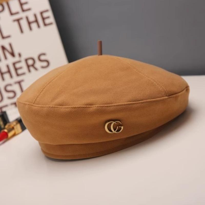 Black High-end Beret Female Autumn and Winter New Face Small and Versatile Spring and Summer Star Anise Bud Hat Female