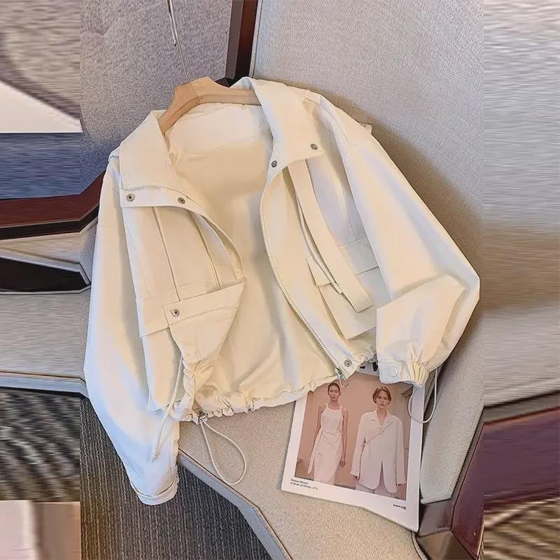 Z Xiaoxiang Women's Workwear Hooded Jacket - 2024 Spring/Autumn Fashion