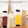 Clear Plastic Condiment Dispenser Double Head Sauce Storage Container Ketchup Dispenser  Restaurant