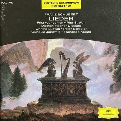 CD VARIOUS  Schubert Lieder POCG7030 Deutsche Grammo 1993 Japan Classical Used