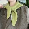 Winter Korea Knitted  Triangle Scarf Wool Warm Shawl Scarf Women Neck Protection Smallscarf Cashmere Scarf
