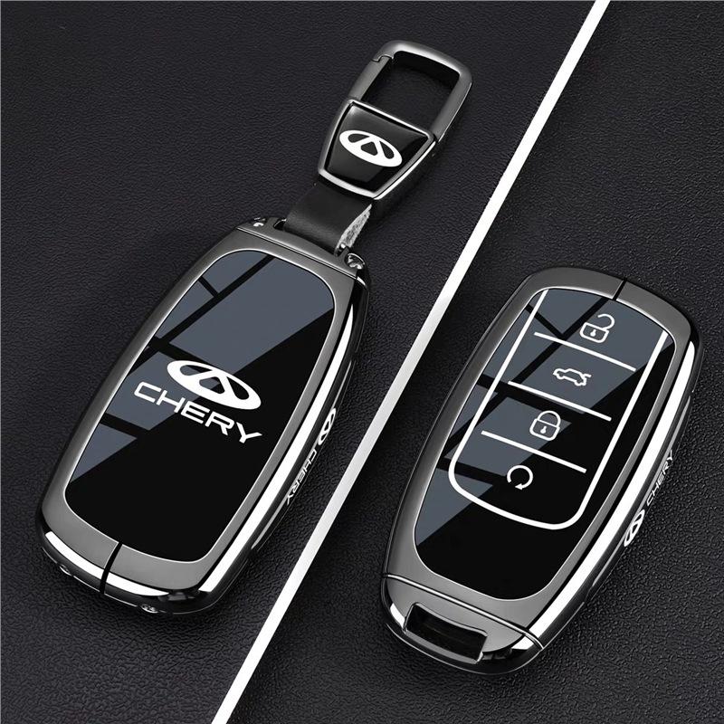 Чехол для ключа Chery Omoda для Tiggo 7 Plus/8 Pro/9 CDM/5X/8L Arrizo 8 Автомобильная сумка Пряжка Оболочка