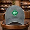 INA Printed Baseball Cap Casual Duck Tongue Hat Fashionable Hat Outdoor Adjustable Casual Hat Suitable for Traveling Seas