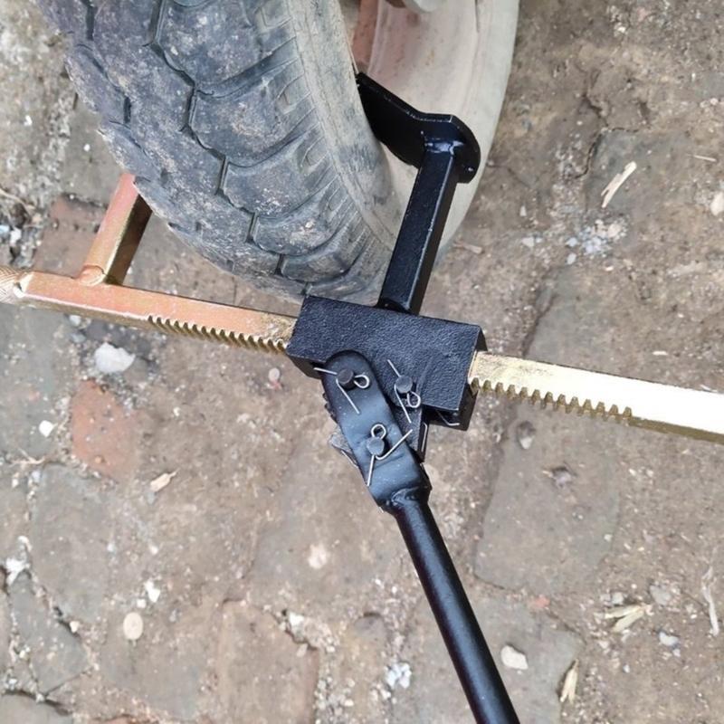 Car Tire Bead Breaker with Clear Gear Manual Tire Changer Motorcycle Car Tires Replace Bead Breaker Tire Changing Tool