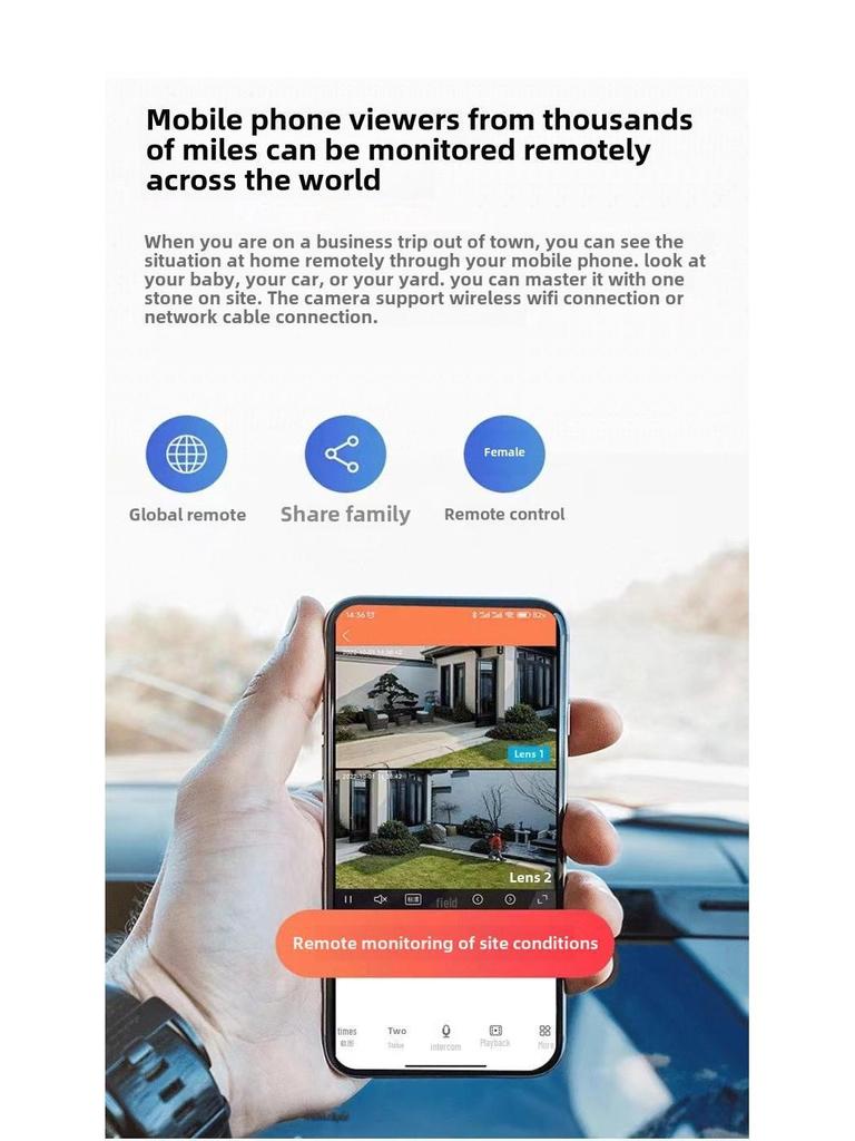 Outdoor Solar Dome Camera: Low Power, Wireless, 4G Remote HD, Battery WiFi