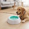 Gamelle Refroidissante pour Animaux avec Gel Glacé Réutilisable pour l'Alimentation Estivale des Chiens Chats Base Antidérapante Design Plat Large