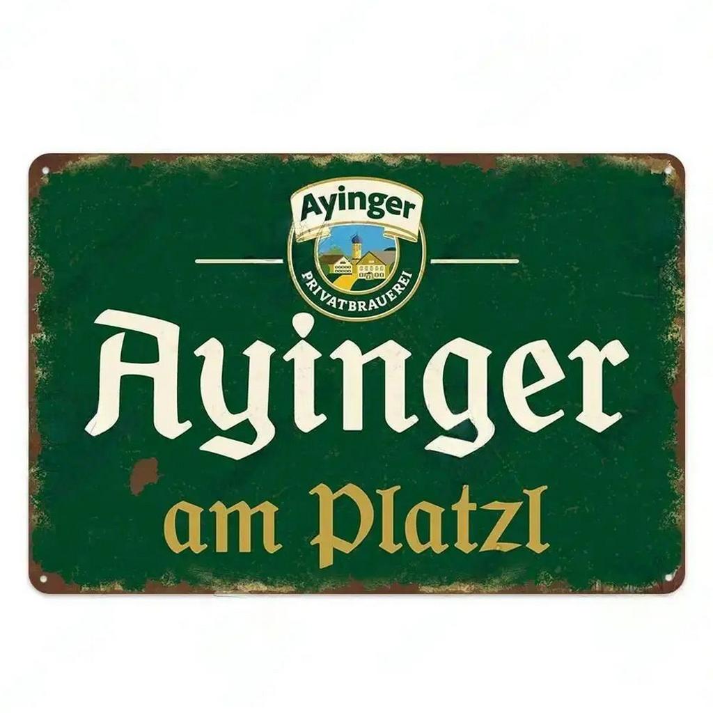 Kovové plechové cedule Plaketa Erdinger Veltins Nástěnná dekorace Vintage železná malba Umělecké plakáty pro pánský doupě Domácí kavárna Zahradní klub
