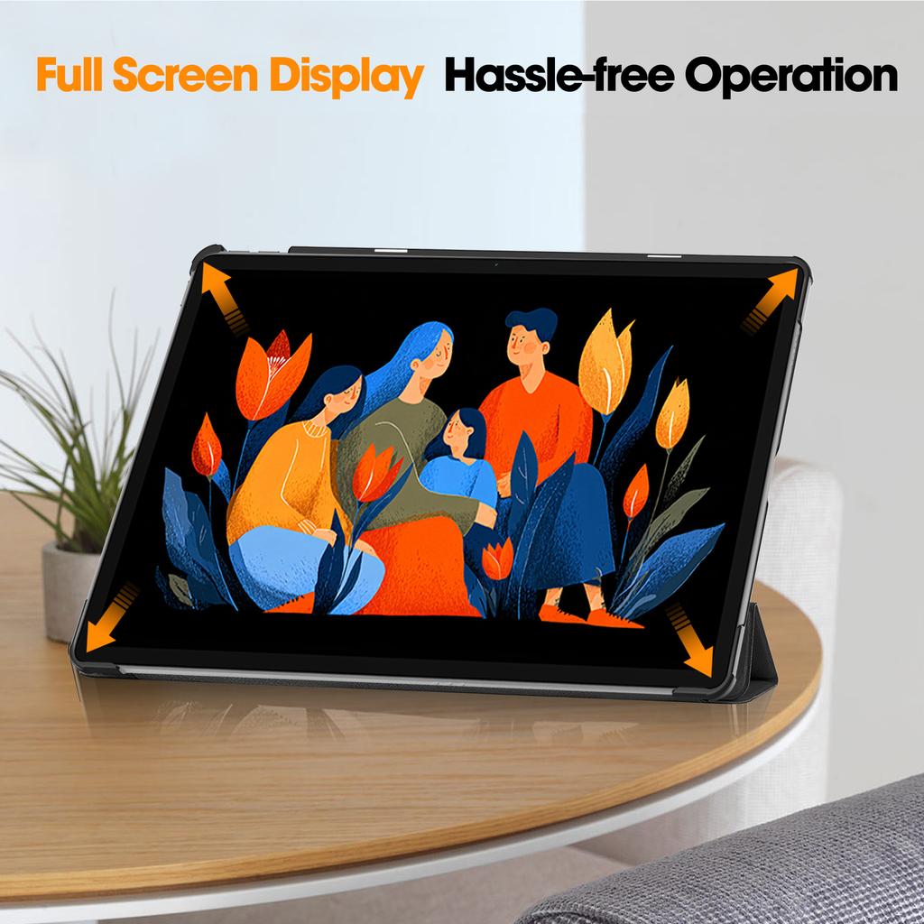 For Lenovo Xiaoxin Pad 2025 12.1 Inch Case Anti-Drop Leather Stand Tablet Cover