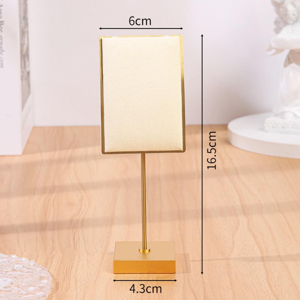 Fashion Multi-color Jewelry Stand Display Metal Velvet Holder Display Prop Display Stands Jewelry Display Storage