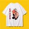 One Piece Short Sleeve T-shirt Men Summer Luffy Saab Shanxsolon Perimeter Clothing High Quality Fashion